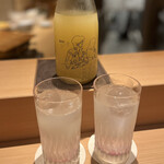 和 のぎ - レモンサワー　氷もこだわりの丸氷
