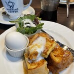 星乃珈琲店 - 料理写真:フレンチトーストモーニング¥680込