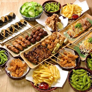 コース料理やバリテバなどの一品料理も多数ご用意！