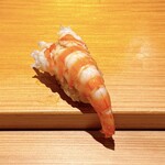 鮨 さかい - ボタン海老