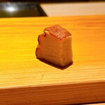 鮨 さかい - 芝エビと大和芋の玉子焼き