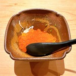 鮨 さかい - 毛蟹いくら手ごね寿司