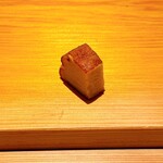 鮨 さかい - 芝エビと大和芋の玉子焼き