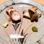 鮨 さかい - 蛸と鮑