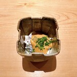 鮨 さかい - とら河豚のあん肝ソース