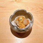 鮨 さかい - ボタン海老とウニ
