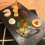 和フレンチバル村塾 - 前菜…一つ一つに手間暇ギュギュ。お得感たっぷり