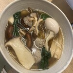 中華そば ブラボー - キノコ塩そば