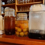 ビストロ コゥジィ - いつも気になる梅(？)。