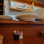 ビストロ コゥジィ - 卓上調味料。