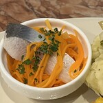 Lamp - 人参マリネ・しめ鯖