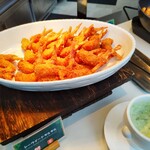 バイキングレストラン カーメル - エビフライ