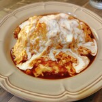 オムライス＆パンケーキyellow - デミグラスオムライス