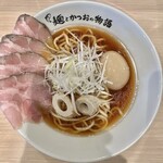 麺とかつおの物語 - かつおラーメン(940円、真上から)