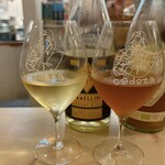 Cadota - 白ワインと並べてこの色の違い！深〜い琥珀色！