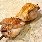 焼鳥 せきね - 比内地鶏のあか　ここで出てくる必殺技ですｗ