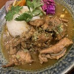 大衆中遊華食堂 八戒 - C　ラムクミン炒めカリィ