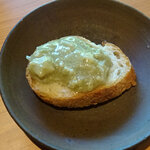 御料理ふじ居 - カニ味噌とパン