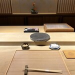 鮨　いの - カウンターより