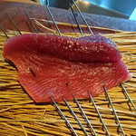 御料理ふじ居 - カツオの藁焼き