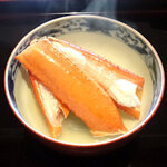 御料理ふじ居 - ベニズワイガニ（足）