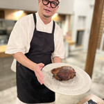 酒楽亭 空庵 - 豚肩ロース 炭火焼き