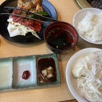 焼肉苑さとう - 料理写真:カルビホルモンランチ／1380円