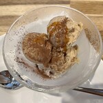 PIZZERIA Lucca - 小山産和栗のアイス