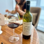 中国料理 新香港 - 赤ワイン　グラス