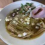 めん処 きよ洲 - サバとオリーブのぶたらぁめん。塩、いわぎんアプリクーポンで大盛り無料！850円税込