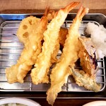 天丼・天ぷら本舗 さん天 - エビ増量