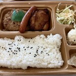本家かまどや - 料理写真:ミックスグリル弁当（590円）