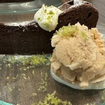 IL PLANETARIO - トルタ・ディ・チョッコラータ
      　紅茶のジェラート／生ベルガモット