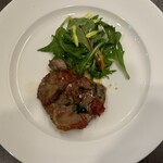 IL PLANETARIO - 道産/仔牛ヒレ肉
      　スペイン／ハモンセラーノ生ハムのサル
      　ティンボッカ