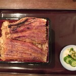 うなぎの豊川 - 2回目の訪問、今回はご飯大盛り　＋100円