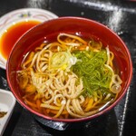 まつばら食堂 - めかぶ蕎麦