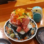 さけみ - いくらのせとろたくあて巻き　1200円