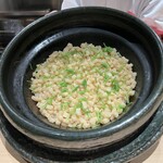 料理屋 稲家 - 【 鮎と万願寺唐辛子のご飯 】