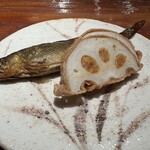 料理屋 稲家 - 【 子持ち鮎の甘露煮 】