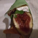 cafe nekoji - 無花果クレープ。