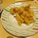 海幸 空港店 - 刺身をいただいたらゲソてん