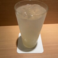 焼鳥 おみ乃 - じゃばら酒ソーダ割