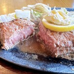 カジュアルレストラン竹林亭 - ヒレステーキ250g（ミディアムレア）