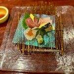 手酌割烹 てら田 - 本日の鮮魚