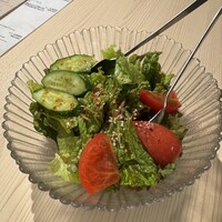 京の焼肉処 蓮蔵 - 京の和風サラダ 580円
