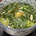 祇をん 萬屋 - 九条ネギうどん 1500円