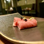 和牛焼肉やくにく 徹 - 極み和牛炙り刺