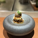 八重洲 steak & seafood 鉄板焼き 一心 - A5黒毛和牛ハンバーグ