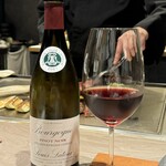 八重洲 steak & seafood 鉄板焼き 一心 - ル・ラトゥール ブルゴーニュ ピノ・ノワール