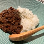 庵狐 - 無加水キーマカレー